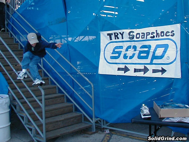 Wyatt Peterson busting a fastslide