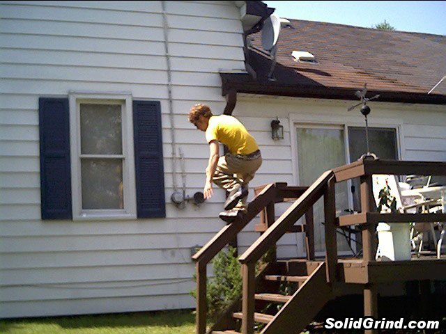 Jordan hittin a Fakie Freestyle Backslide