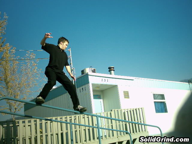 Trevor G hittin a Front Side
