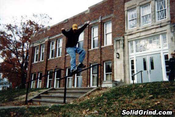 Derek Brooks hittin a Frontside