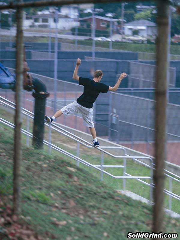 Bryndon with another huge frontside.