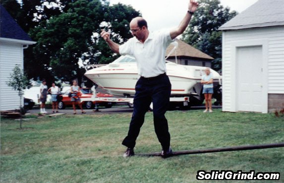Jeff Hites, a Moline Police Officer doing a frontside