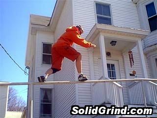 Corey Desrochers hittin a Alley-opp Cheese Grater