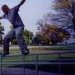 Bart Johnson hittin a Frontside outside of the Moline pool
