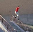 Chris Corrado hittin a Steep Frontside