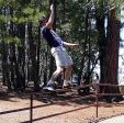 Chad Fahlman.
Doing a frontside.