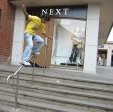 Damian Zoil stickin a Frontside on the Next rail